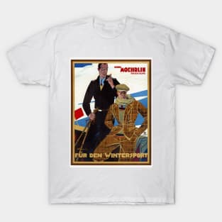 Für den Wintersport Germany Vintage Poster T-Shirt